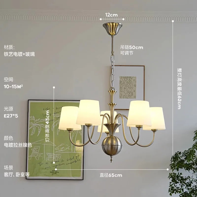 Lustre — Rétro français style bauhaus pour décoration élégante