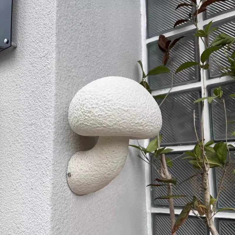 Applique murale — Champignon design nordique pour intérieur extérieur