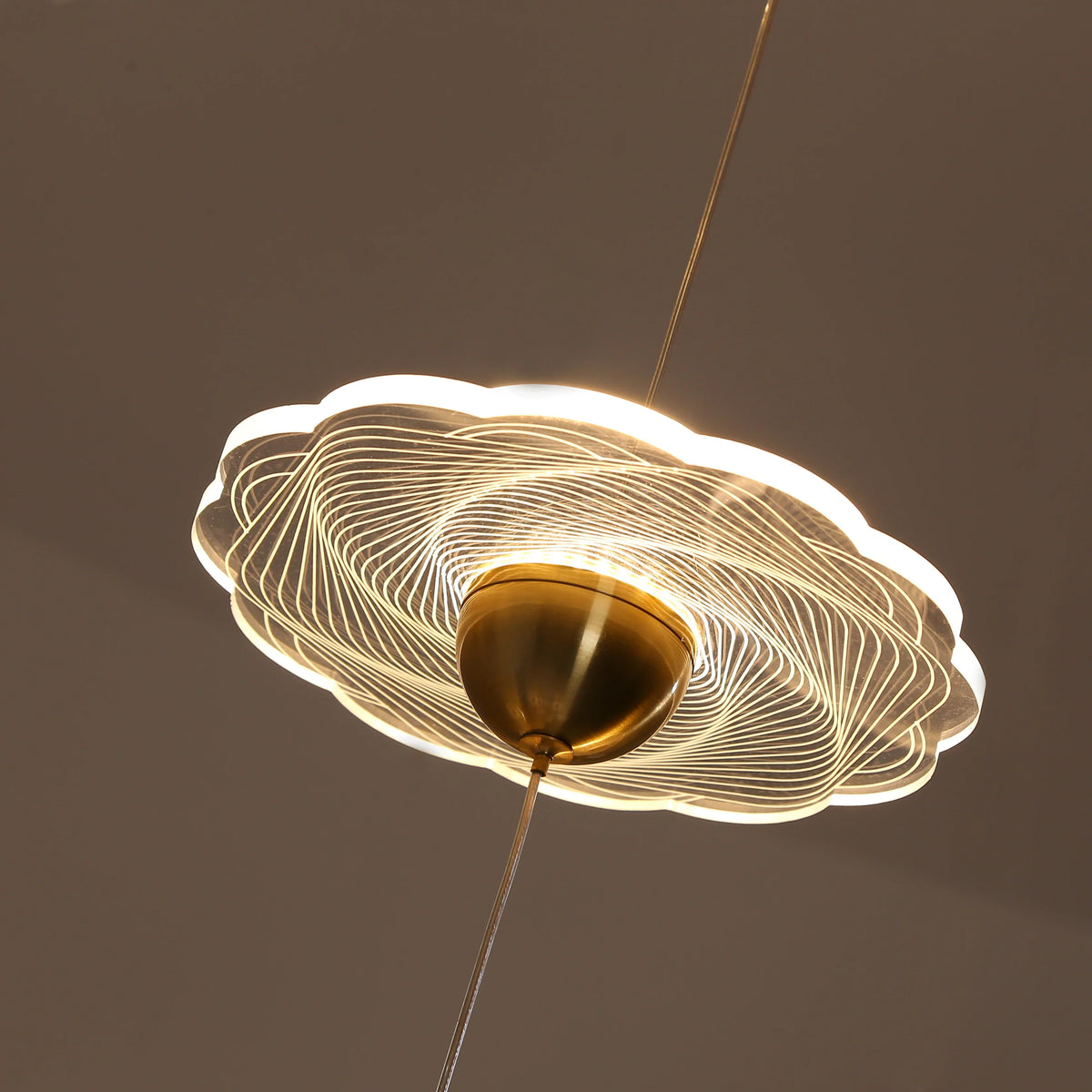 Lustre — Moderne à LED pour éclairage intérieur élégant