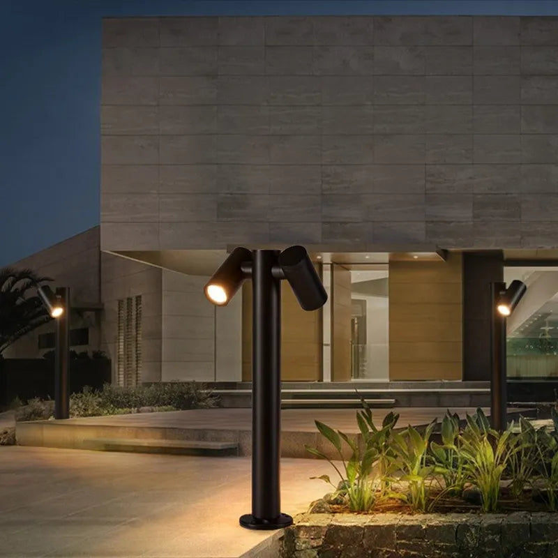 Lampe pelouse extérieure moderne et minimaliste de LED allume IP65 la pelouse de villa de jardin de cour allume l'éclairage extérieur de paysage de communauté de parc