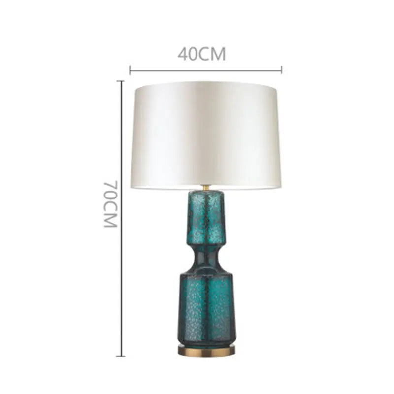 lampe de chevet rétro en verre design minimaliste pour décoration intérieure