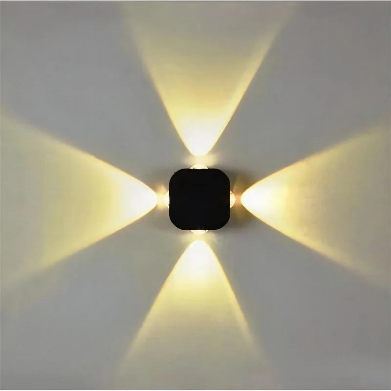 Applique murale led étanche moderne pour intérieur extérieur décoratif Isaline Vallée - Présence Moderne & Harmonie Intérieure