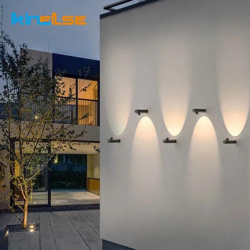Applique murale — LED extérieure moderne pour jardin et escalier