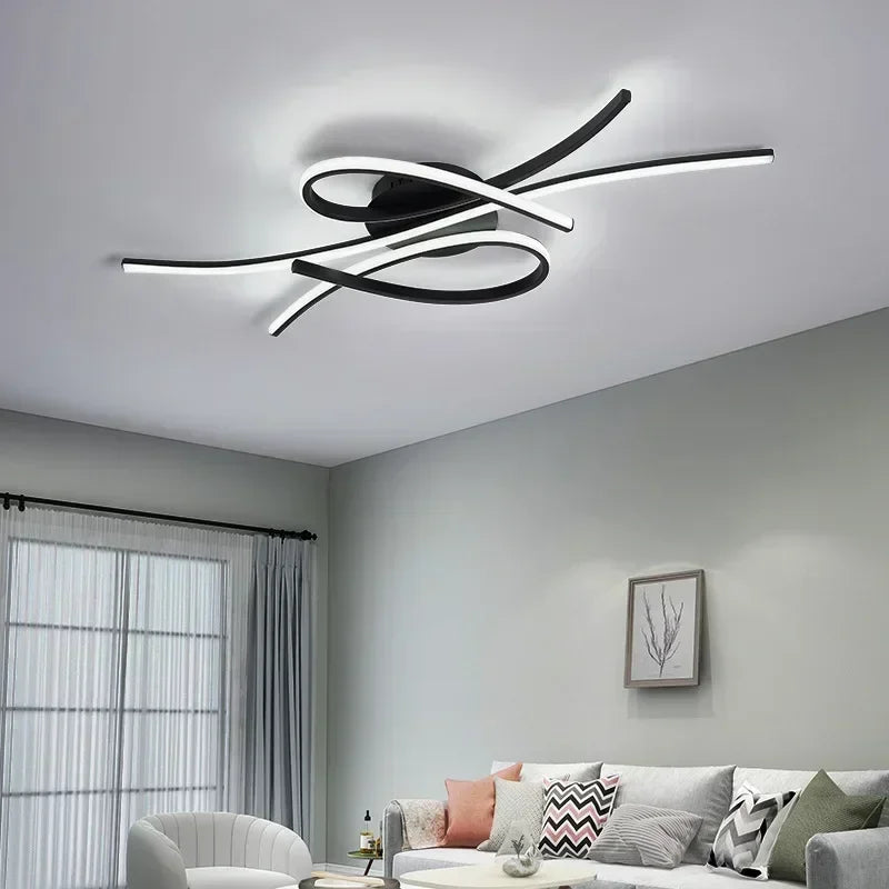 Plafonnier led moderne pour hôtel et intérieur Virgile Détour - Esprit Contemporain & Décor Élégant