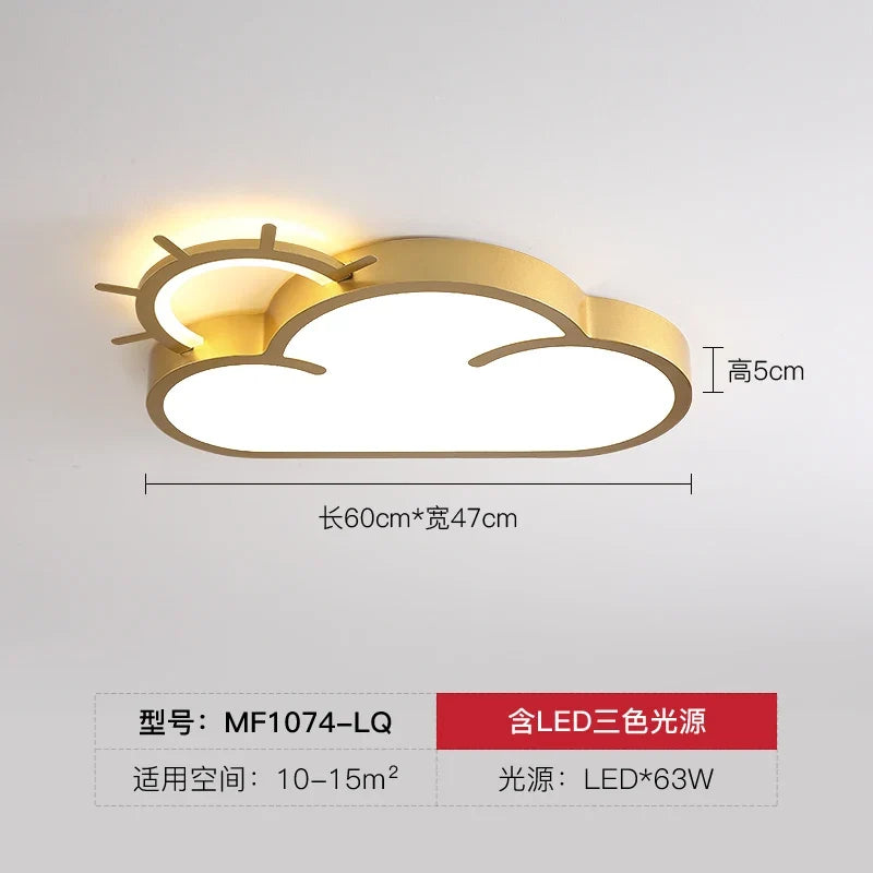 lampe nuage lumineuse pour lecture et décoration intérieure