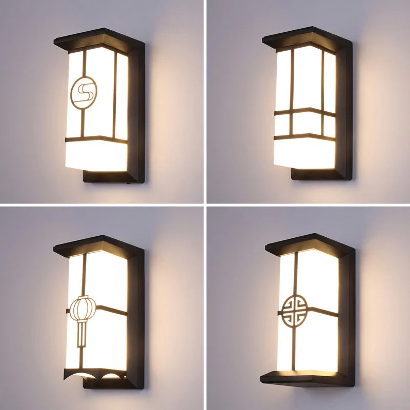 Applique murale — Étanche en aluminium pour éclairage extérieur