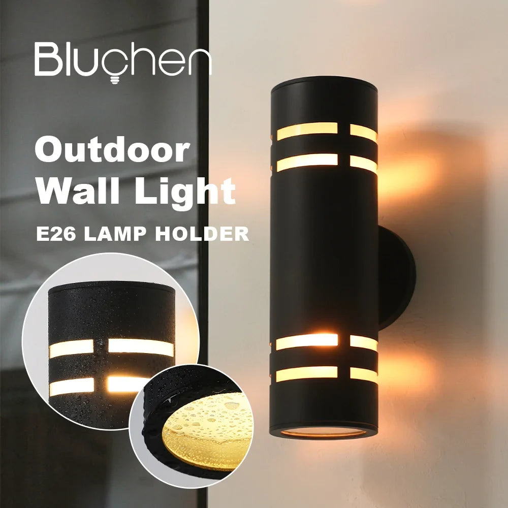 Applique murale — LED extérieure en acier inoxydable pour éclairage moderne
