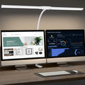 lampe de bureau led pliable à clip protection des yeux 3 modes 10 intensités