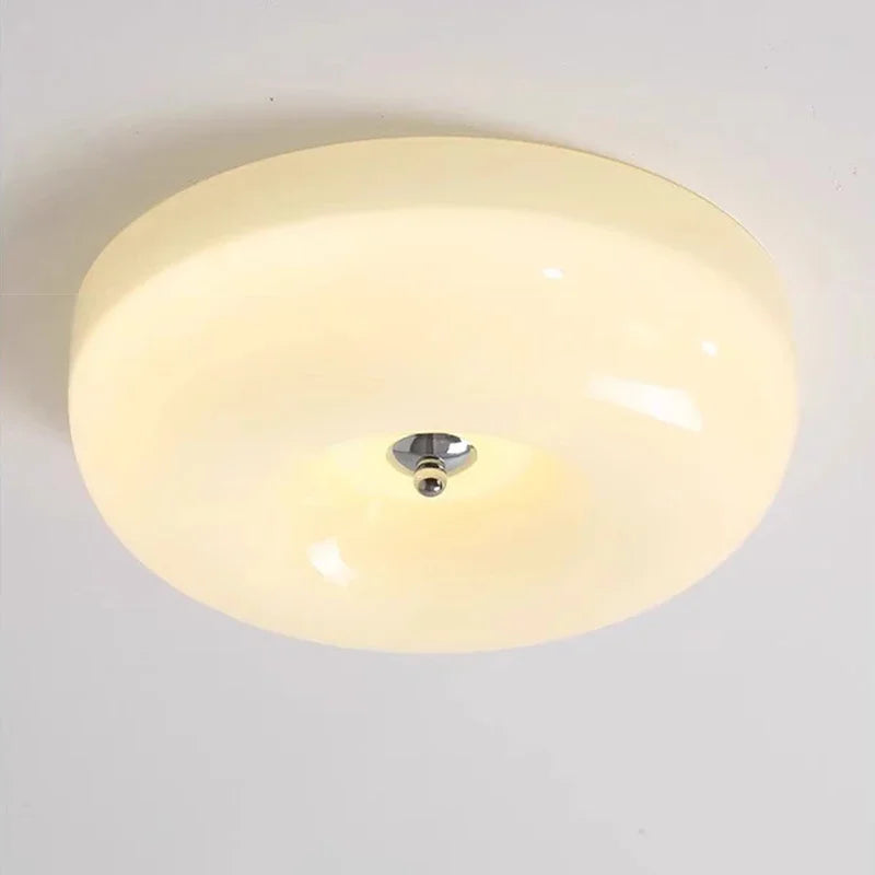 Plafonnier — Ancien verre LED bauhaus maison
