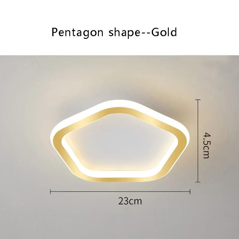 Plafonnier moderne pour extérieur design simple et élégant Fanny Auréole - Esprit Contemporain & Décor Élégant