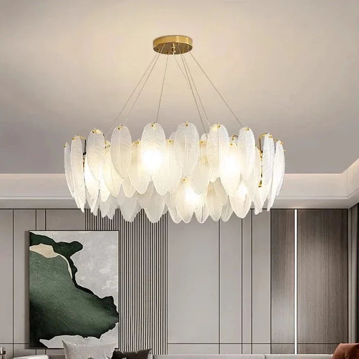 Lustre — Design moderne en verre