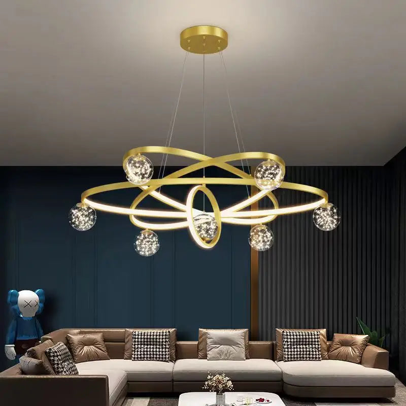 Lustre — Minimaliste nordique en étoile pour décoration moderne