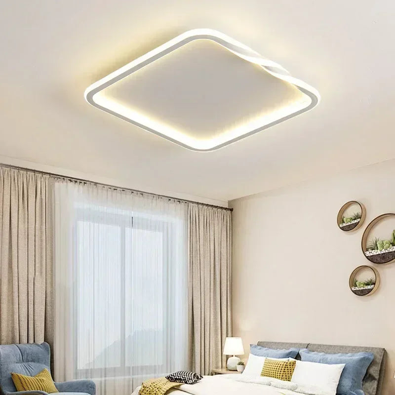 Plafonnier moderne à leds pour décoration intérieure élégante Eugène Silhouette - Présence Moderne & Harmonie Intérieure