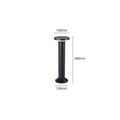 Borne lumineuse extérieure carrée en aluminium, forme champignon, IP54 – Carrélie
