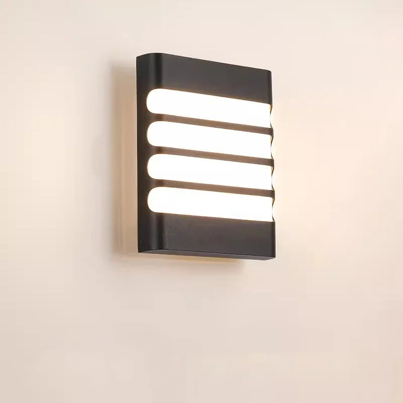 Applique murale — LED extérieure moderne et étanche pour jardin et allée