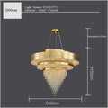 Lustre — En cristal design moderne pour une décoration élégante