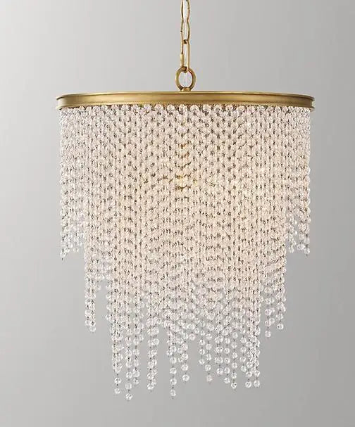 Applique murale — Moderne en cristal doré pour intérieur élégant