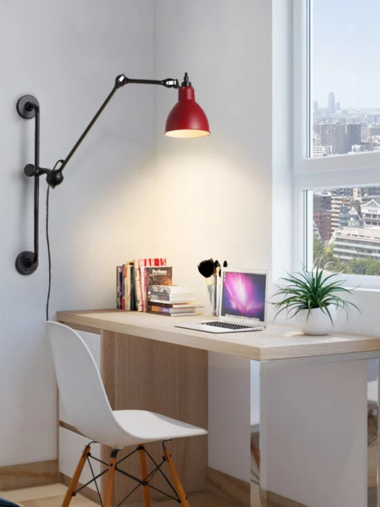 Applique murale — Industrielle à bras réglable pour intérieur moderne