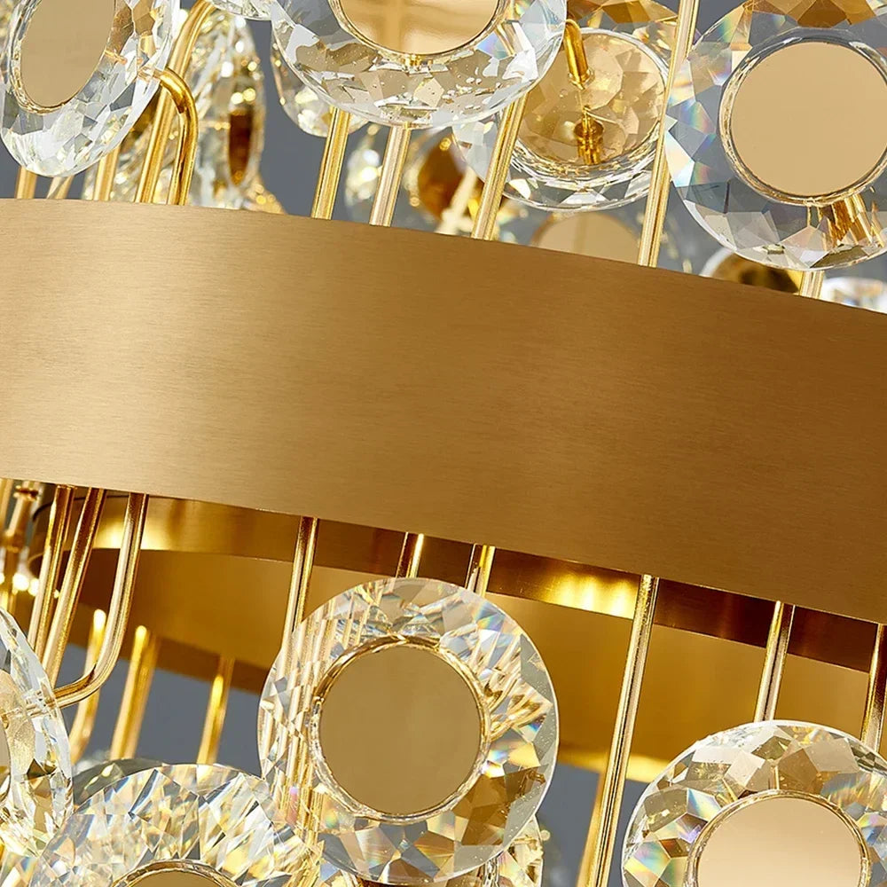 Lustre — En cristal design italien pour décoration intérieure élégante
