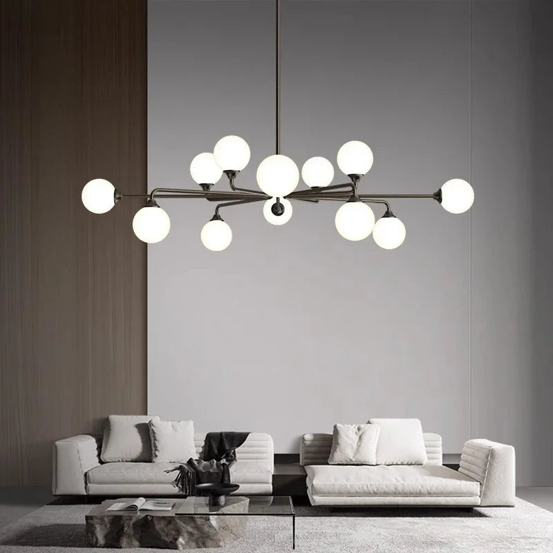 Lustre — Moderne en verre suspendu pour décoration maison