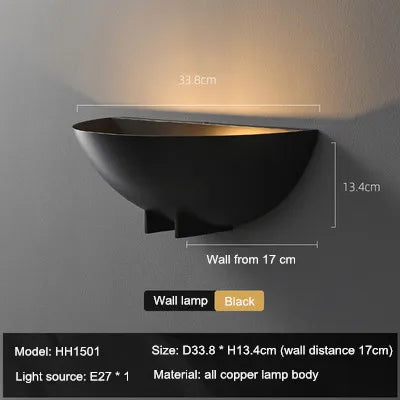 lampe de chevet en cuivre haut de gamme pour intérieur élégant