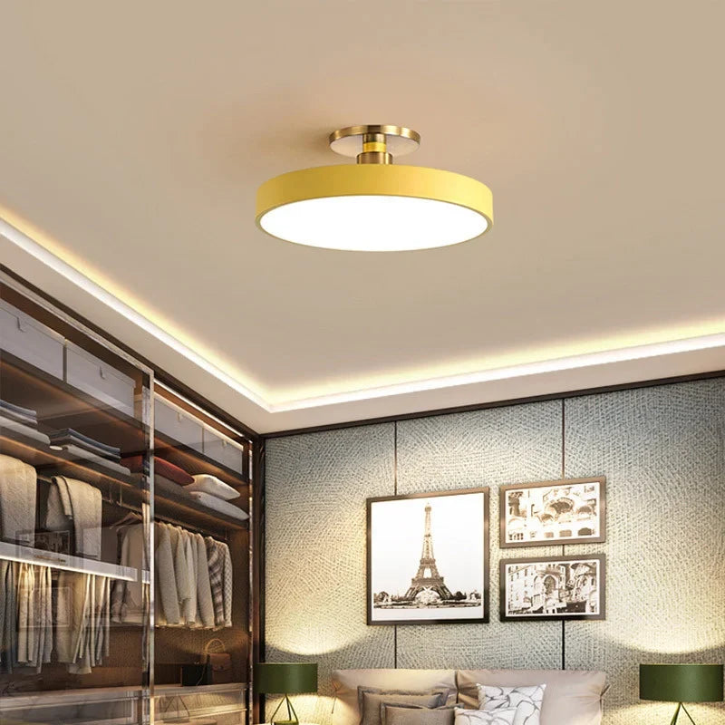 lampe led nordique créative macaron romantique minimaliste