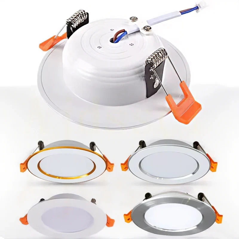 Spot led encastrable trois tons lumière encastrée moderne Madeleine Résonance - Une Note Actuelle dans le Décor
