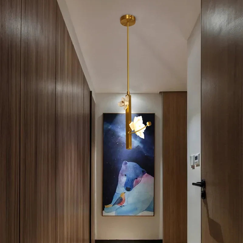 Applique murale à led lotus pour décoration intérieure moderne Isaline Élan en Céramique - Matière Délicate & Présence Singulière