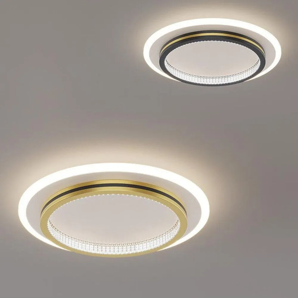 Plafonnier — Plafond moderne à LEDs lampes pour salon chambre luxe décor luminaires intérieur couloir plafonnier avec télécommande