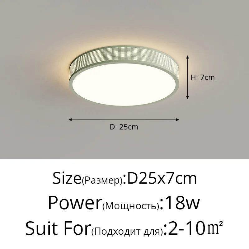 Plafonnier led style cercle carré décoratif Lionel Rythme - Un Accent Géométrique Raffiné
