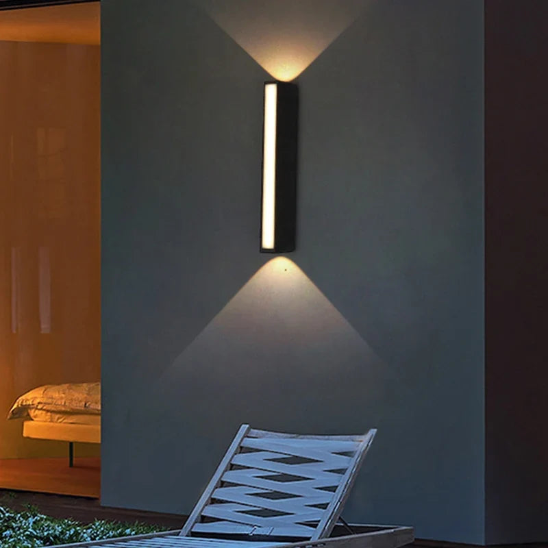 Applique murale — LED étanche design moderne pour intérieur et extérieur