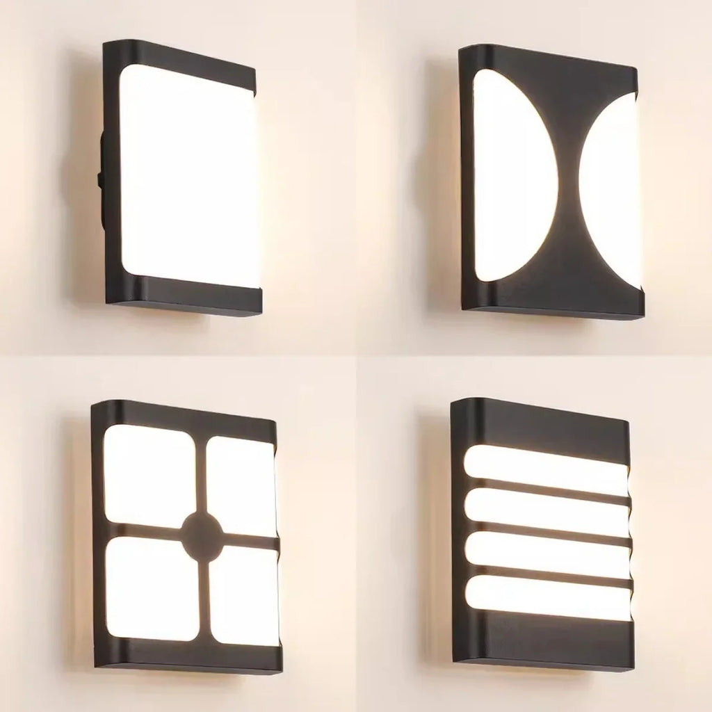 Applique murale — LED extérieure moderne et étanche pour jardin et allée