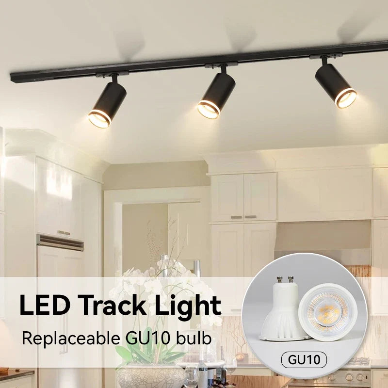 Spot — LED sur rail pour magasin et décoration intérieure