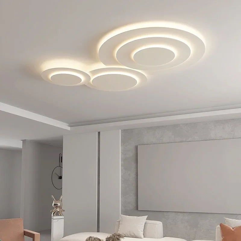 Plafonnier led moderne pour décoration intérieure et éclairage élégant Léopold Sérénade - Esprit Contemporain & Décor Élégant