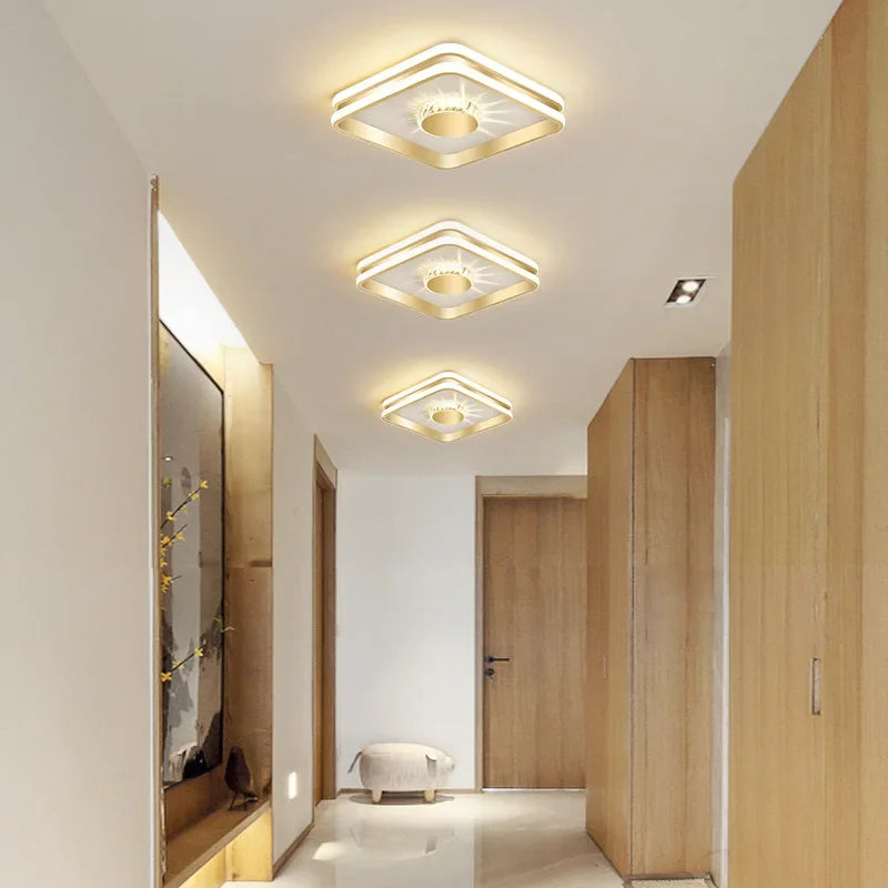 Plafonnier led luxueux pour intérieur moderne et lumineux Lucille Alizé en Cristal - Éclat du Cristal & Décor Singulier