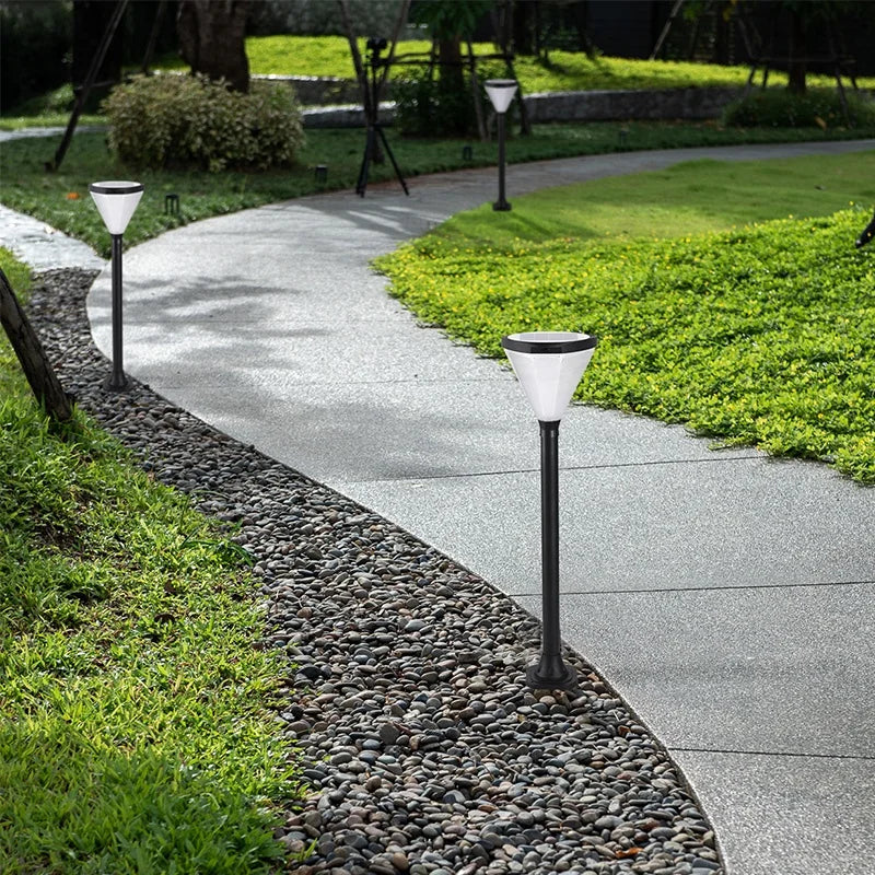 lampe solaire led pour éclairage extérieur jardin et route