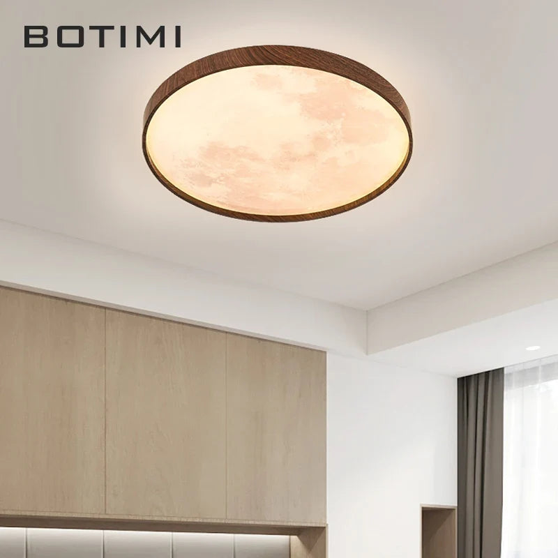 Plafonnier — Lune moderne LED à intensité variable