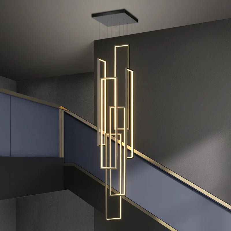 Plafonnier nordique moderne pour loft et espaces créatifs Oscar Césure - Lignes Épurées & Atmosphère Sereine