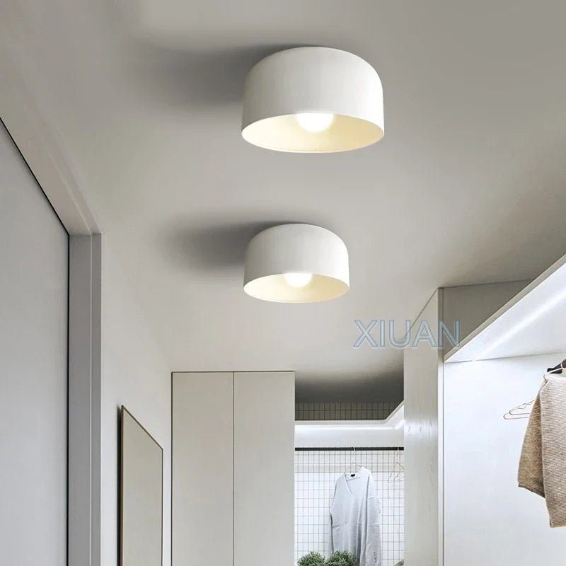 Plafonnier — LED moderne en fer métal pour hôtel et allée