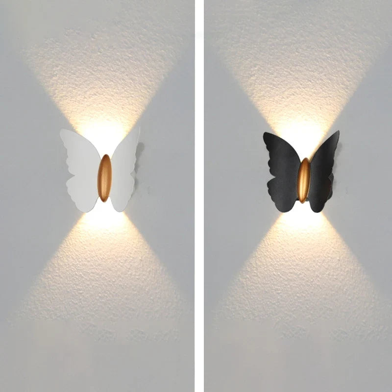Applique murale — Étanche design papillon pour éclairage extérieur moderne