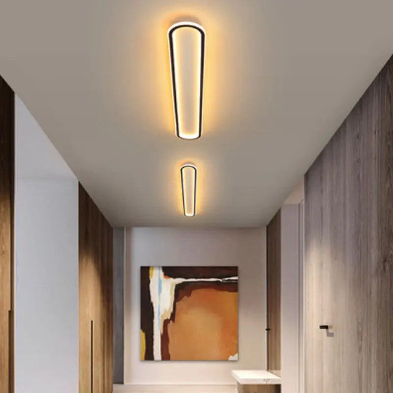 Plafonnier moderne à leds pour éclairage créatif polyvalent Léonie Solstice - Une Note Actuelle dans le Décor