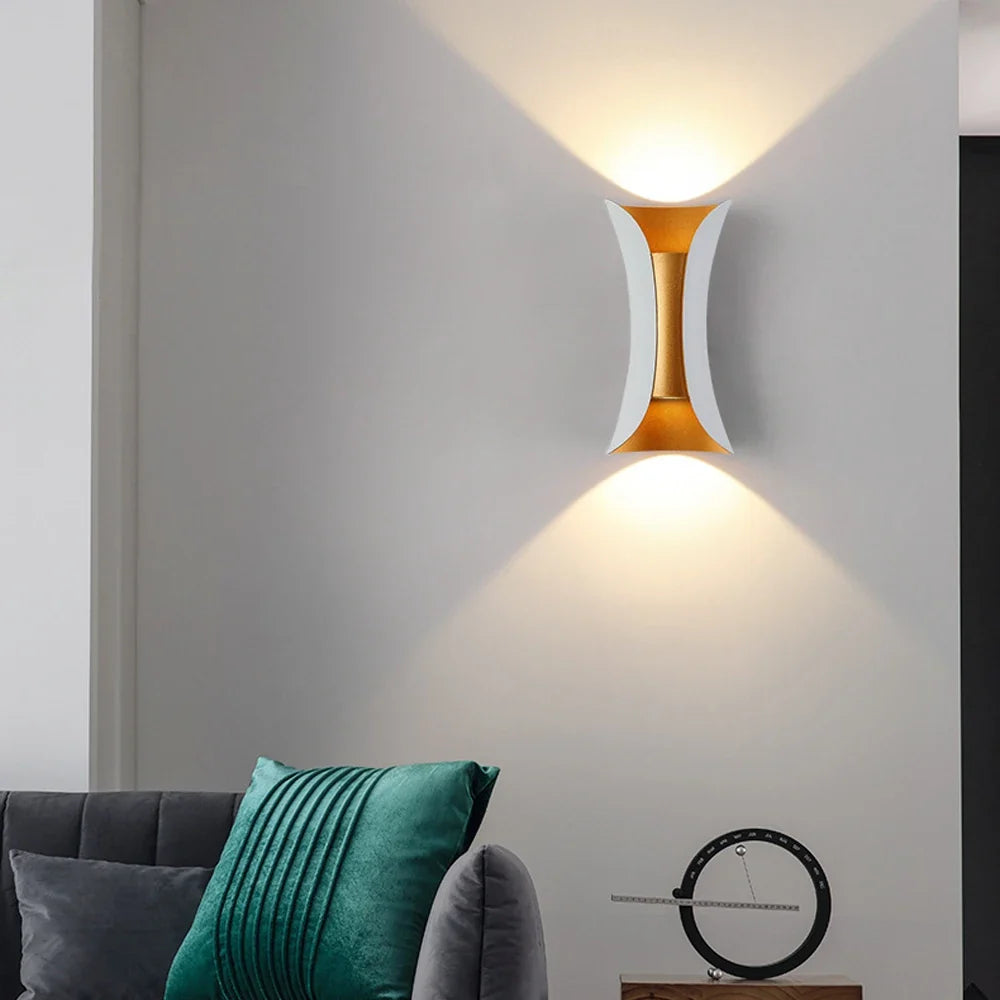 Applique murale — LED moderne en aluminium étanche pour décoration extérieure