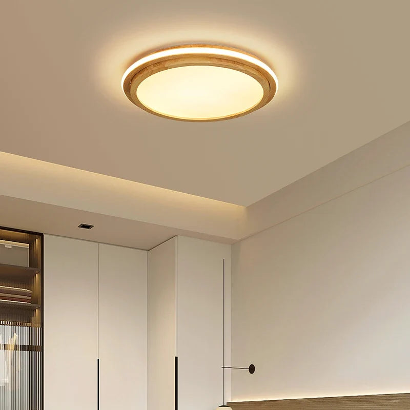 Plafonnier — LED style japonais pour entrée et couloir