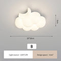 Applique murale — Nuage blanche lampe enfant design moderne et chaleureux