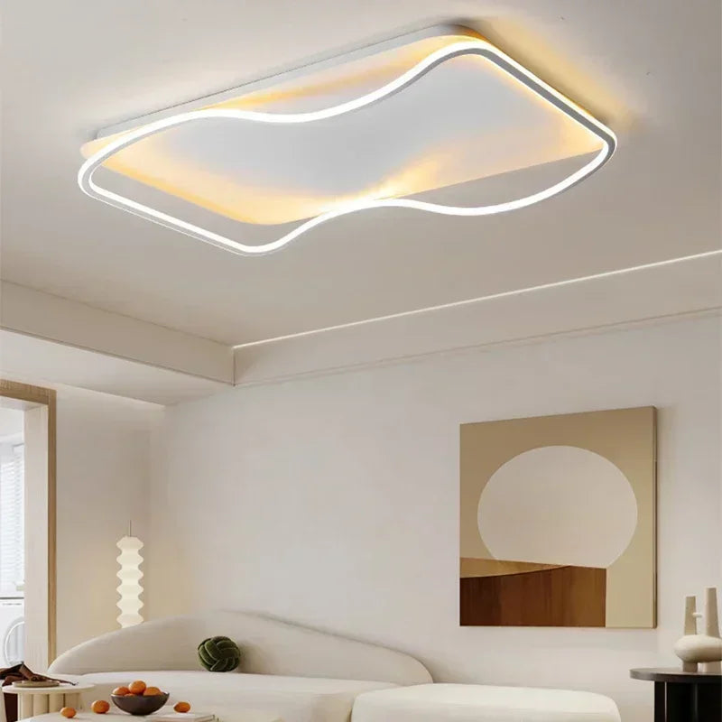 Plafonnier moderne à leds pour éclairage intérieur décoratif Tiphaine Esquisse - Une Note Actuelle dans le Décor