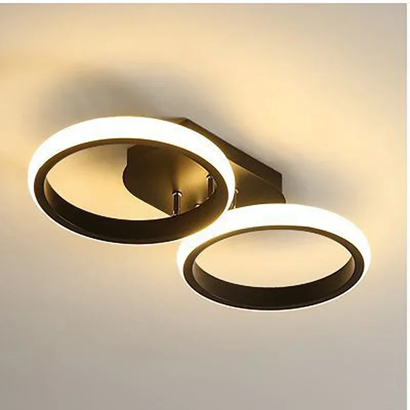 Plafonnier — LED moderne rond carré pour décoration intérieure