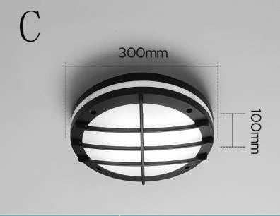 Applique murale — LED lumineuse éclairage extérieur étanche pour maison