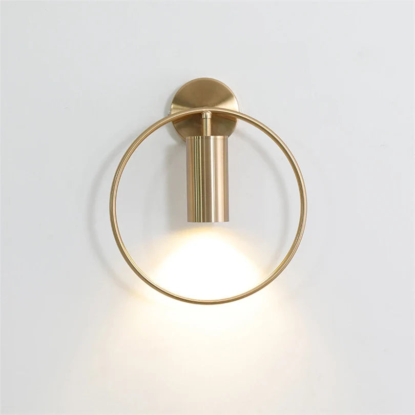 lampe de chevet nordique led en métal décoratif luminaire