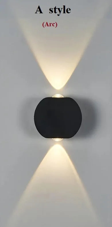 Applique murale led étanche moderne pour intérieur extérieur décoratif Isaline Vallée - Présence Moderne & Harmonie Intérieure