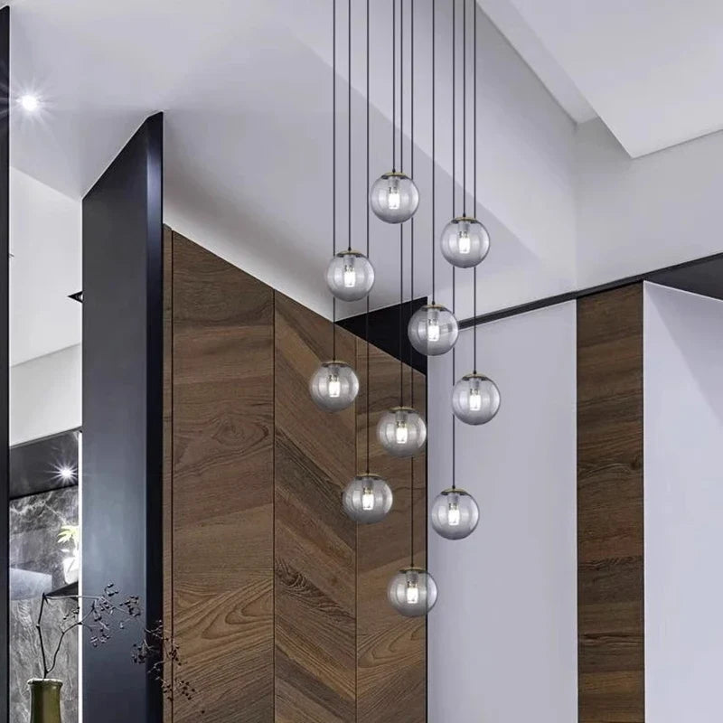 Plafonnier — Nordique décor à la maison salle à manger suspension lumières éclairage intérieur plafonnier suspension lustre lampes pour salon